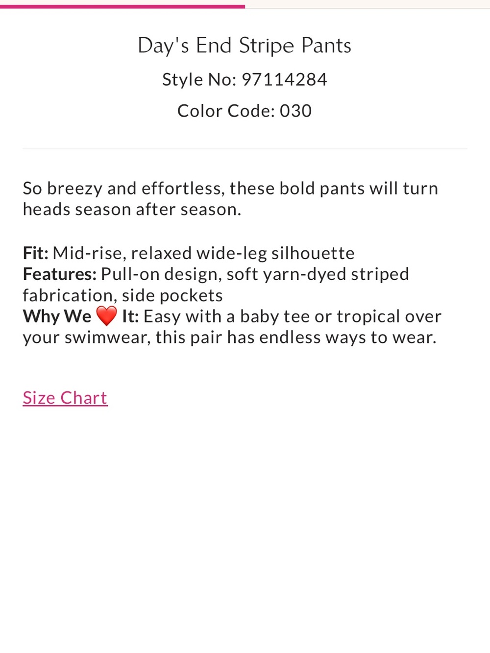 Free people days end striped pants - Picture 6 of 12